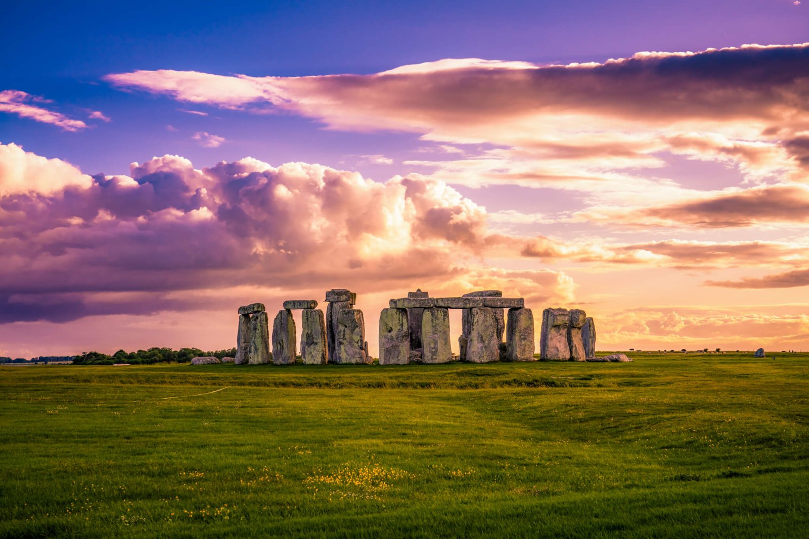 STonehenge-sunset
