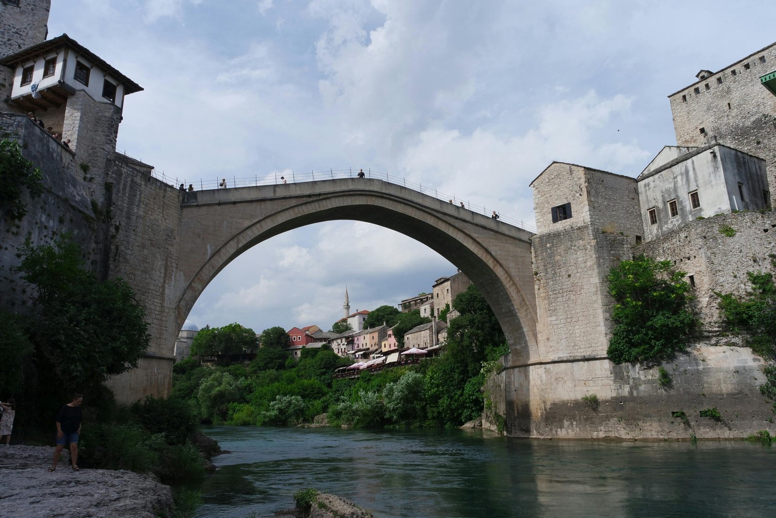 pexels-photo-13020459-13020459 Scenic view of Stari Most bridge in Mostar, Bosnia and Herzegovina, spanning the Neretva River.