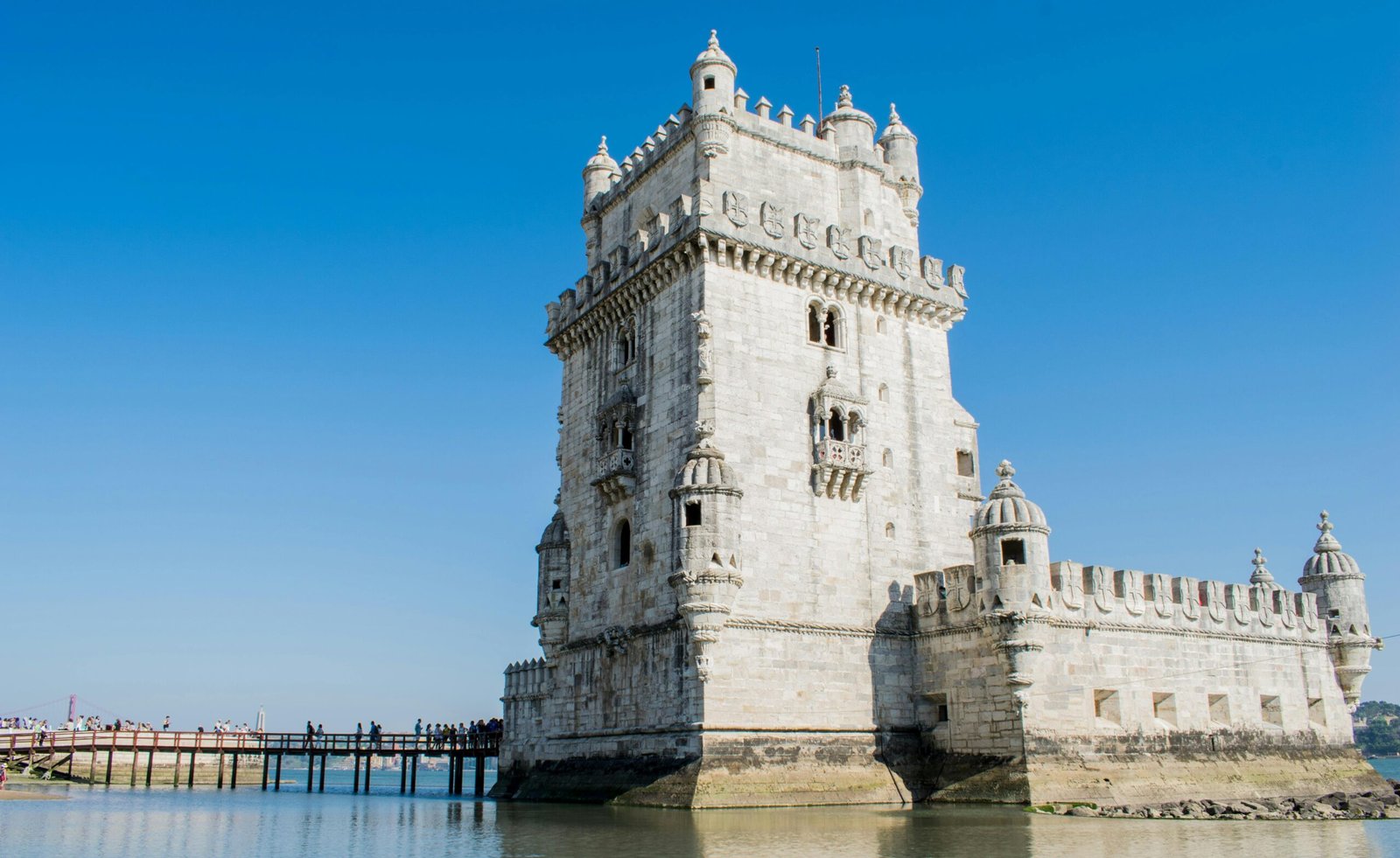 pexels-photo-461936-461936 Capture of the historic Belem Tower against a clear blue sky in Lisbon, Portugal.