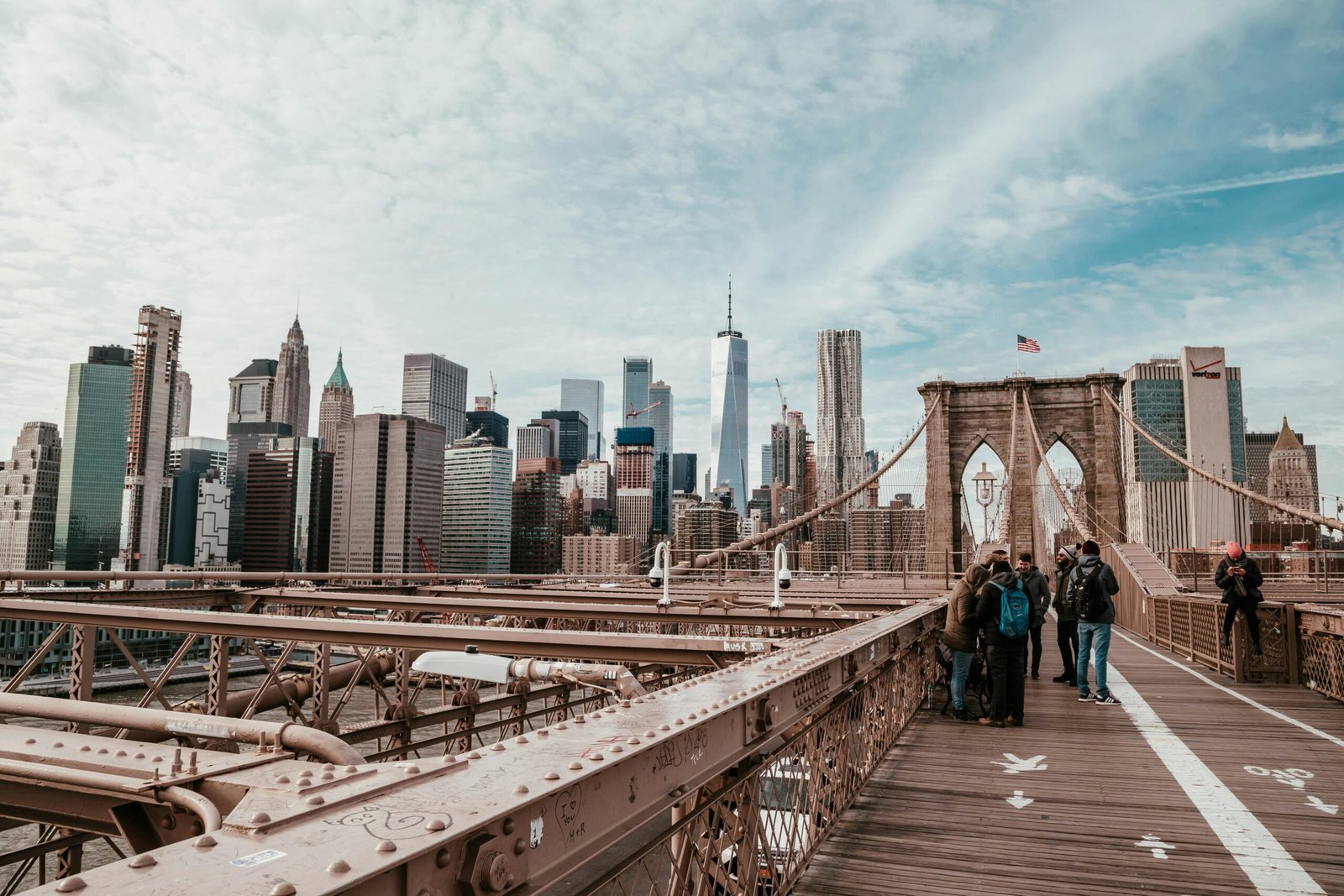 pexels-photo-2260784-2260784 Explore the iconic Brooklyn Bridge with a breathtaking view of New York City's skyline. Perfect for urban travel enthusiasts.