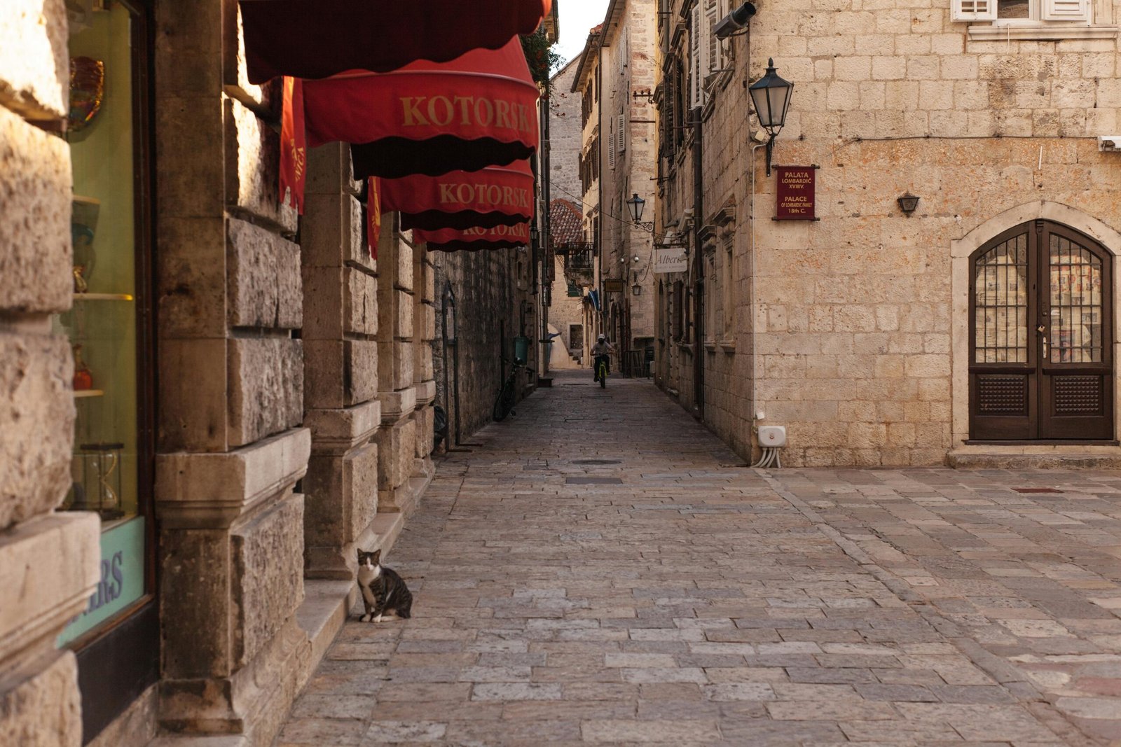 pexels-photo-5667841-5667841 Picturesque cobblestone alley in historic Kotor, Montenegro, capturing timeless old town charm.