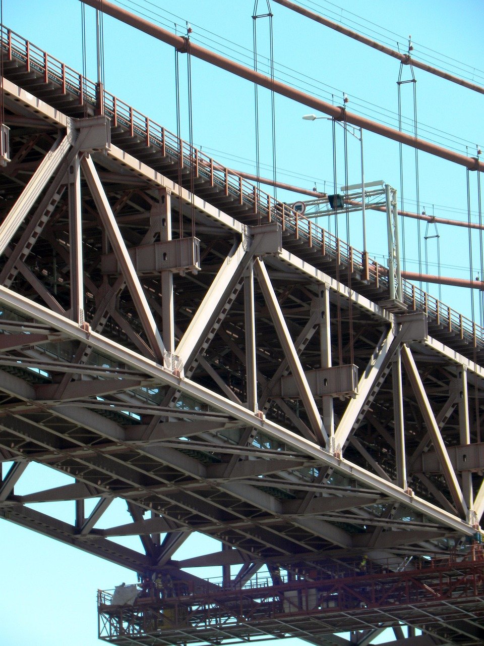 bridge, structure, steel, lisbon