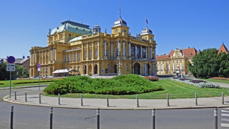zagreb, croatia, national, theater, architecture, building, zagreb, zagreb, zagreb, zagreb, zagreb