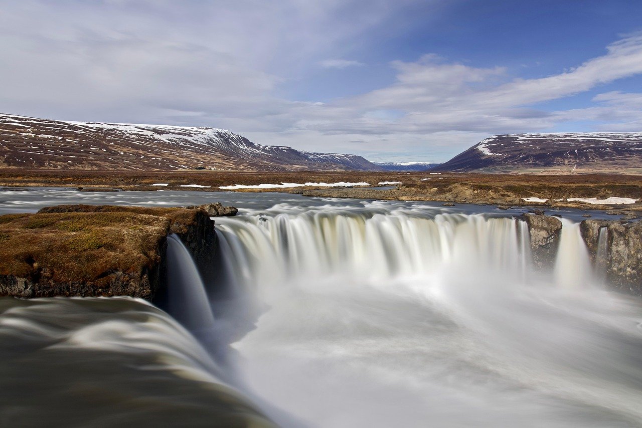 waterfall, nature, to travel, exploration, outdoors, iceland, flow, landscape, scenic, godafoss waterfall, waterfall, waterfall, waterfall, waterfall, waterfall